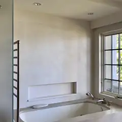 Product: Wall2Floor (over tiles). Location: Mamaroneck, NY